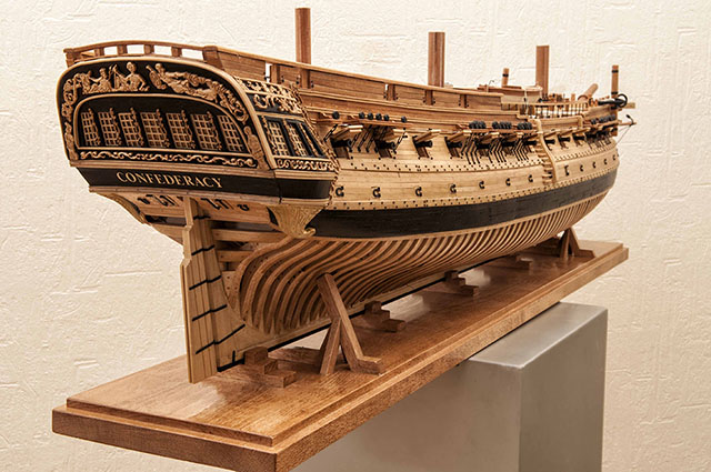 Модель корабля Confederacy