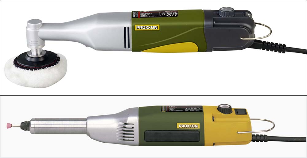 Бор-машинка 28485 LB/E и угловая бор-машинка 28492 Proxxon LWB/E