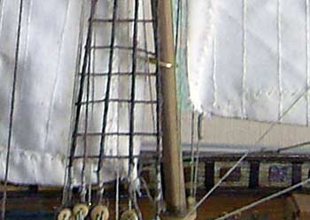 Scottish Maid фирмы Artesania Latina. Ванты.