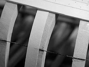 определение ширины этой рейки в разных ее точках