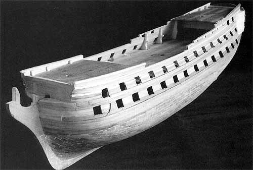 Обшивка медью по килю и форштевню