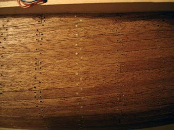 Artesania Latina Bremen Чистовая обшивка