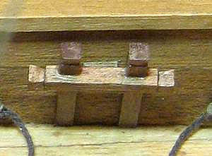 San Martin OcCre. Галсовая утка грота-галса и галс-кламп San Martin OcCre. Галсовая утка грота-галса и галс-кламп