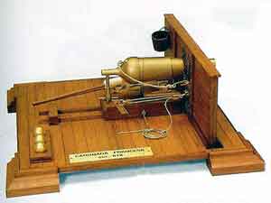 Орудия установленные на английский манер