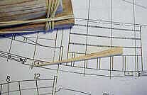 Вырезаем вторую часть киля