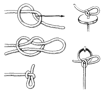 Развязывающийся простой узел