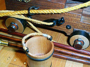 Орудия установленные на английский манер