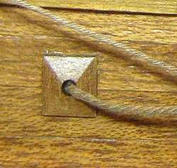 San Martin OcCre. Галсовая утка грота-галса и галс-кламп San Martin OcCre. Галсовая утка грота-галса и галс-кламп