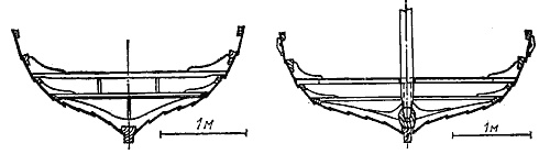 9-ый шпангоут и мидель-шпангоут кнорре из Скуллелева