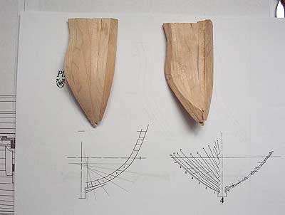 Адмиралтейская модель парусника Salamandre