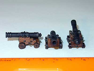 Модель парусника San Juan Nepomuceno Пушки