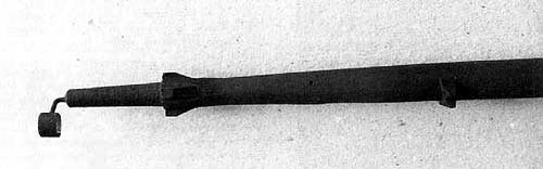 Нок рея с поворотным бугелем. Нок рея с поворотным бугелем.