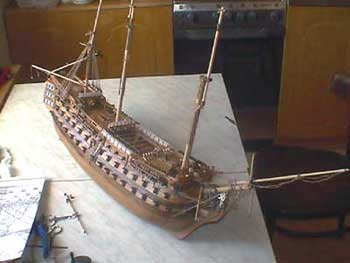 Корабль и его сечение