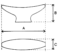 крепительная утока (чертеж)