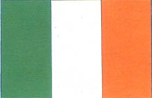 Кормовой флаг ВМФ Ирландии 1923—1924, 1939гг. Кормовой флаг ВМФ Ирландии 1923—1924, 1939гг.