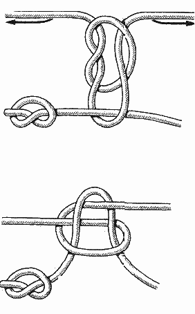 Поводковый на основе бегущего узла