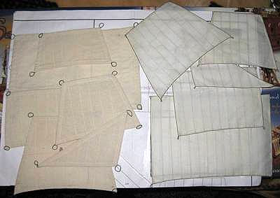 San Martin OcCre. Для сравнения – паруса из набора и новые паруса San Martin OcCre. Для сравнения – паруса из набора и новые паруса