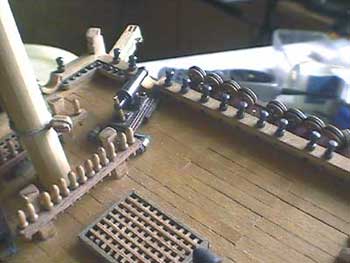 Карронада на модели