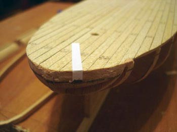 Artesania Latina Bremen Черновая обшивка