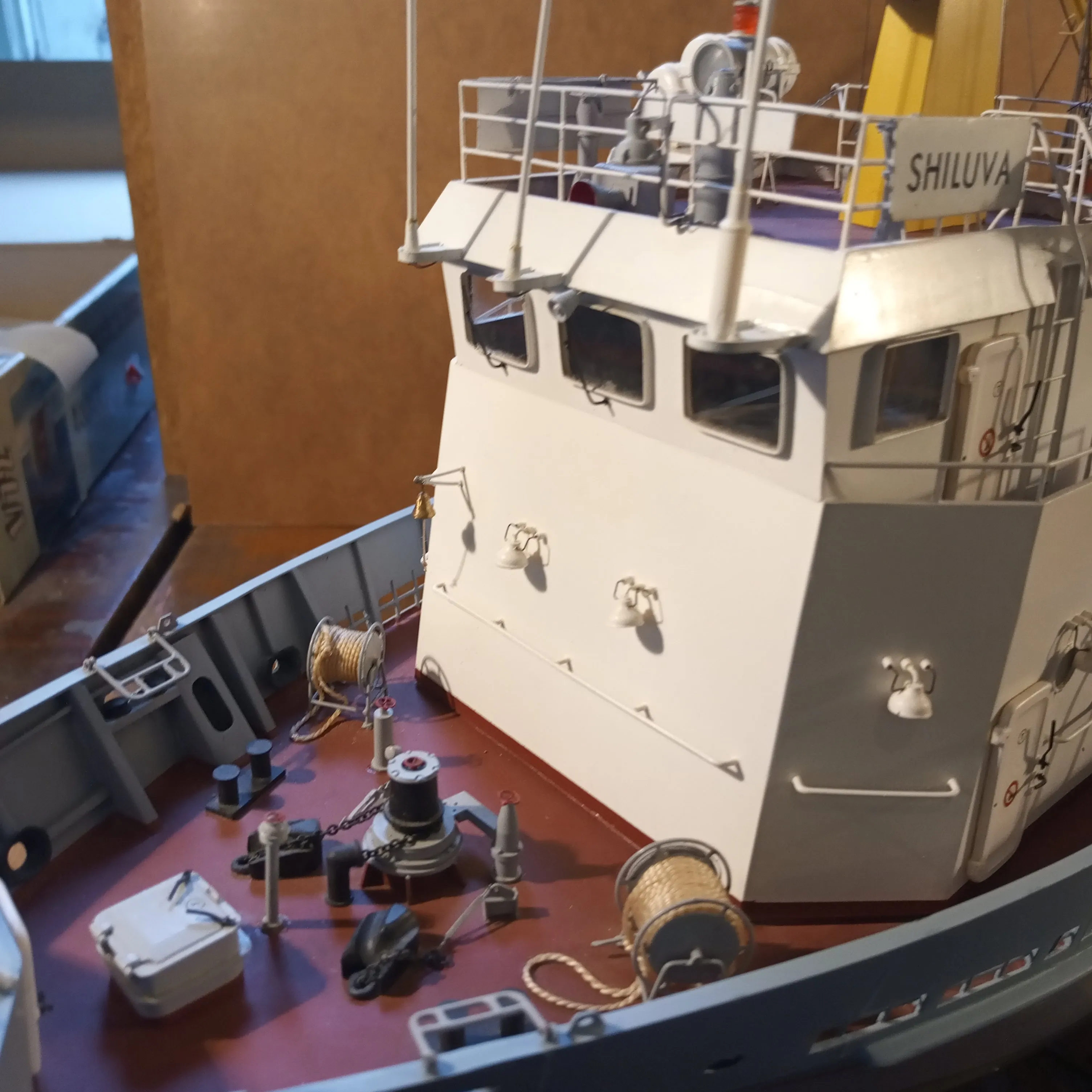 Модель корабля Рыболовный траулер "ШИЛУВА"  - Верфь на Столе