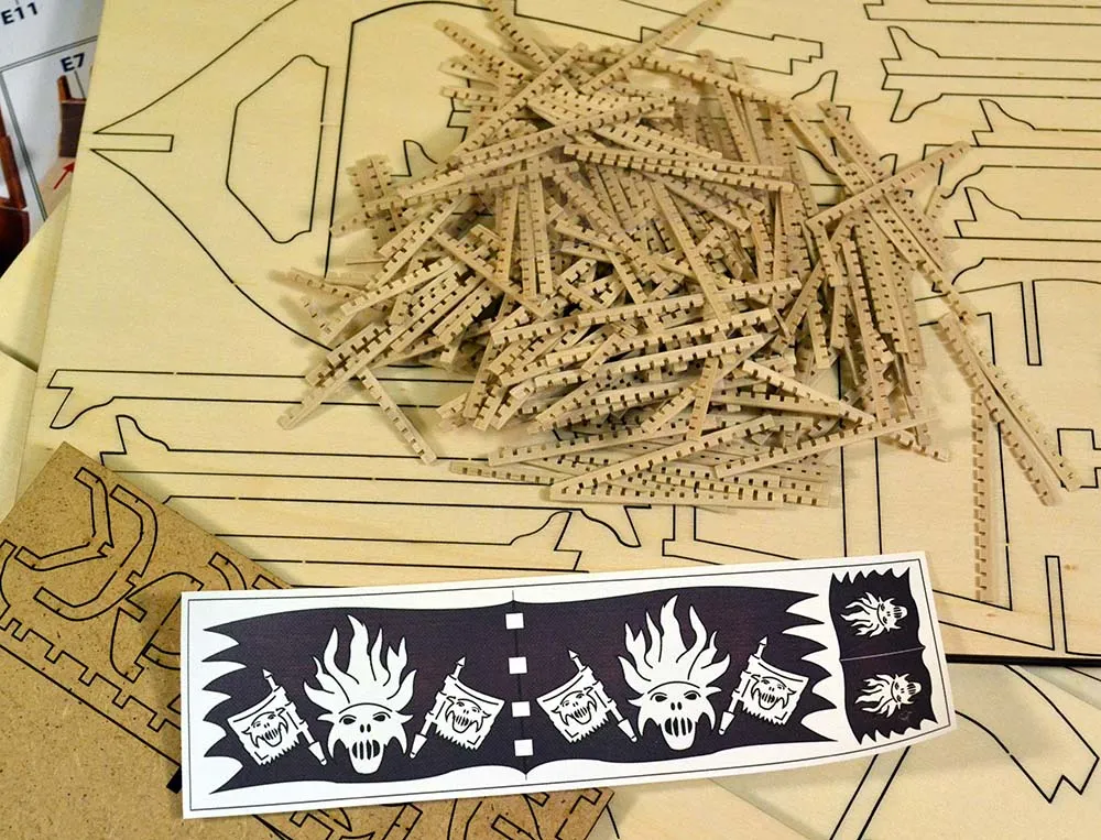 Flying Dutchman (Летучий Голландец) + (Полный набор инструментов, клея и краски)