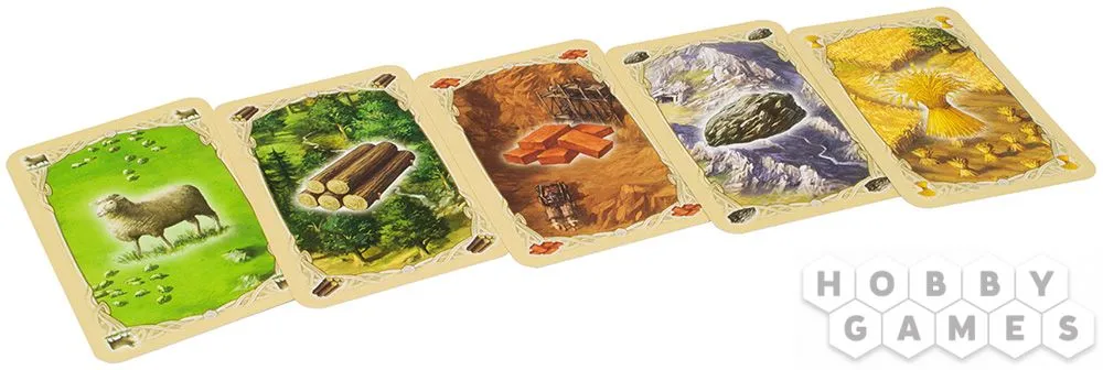 Настольная игра: Catan. Быстрая карточная игра