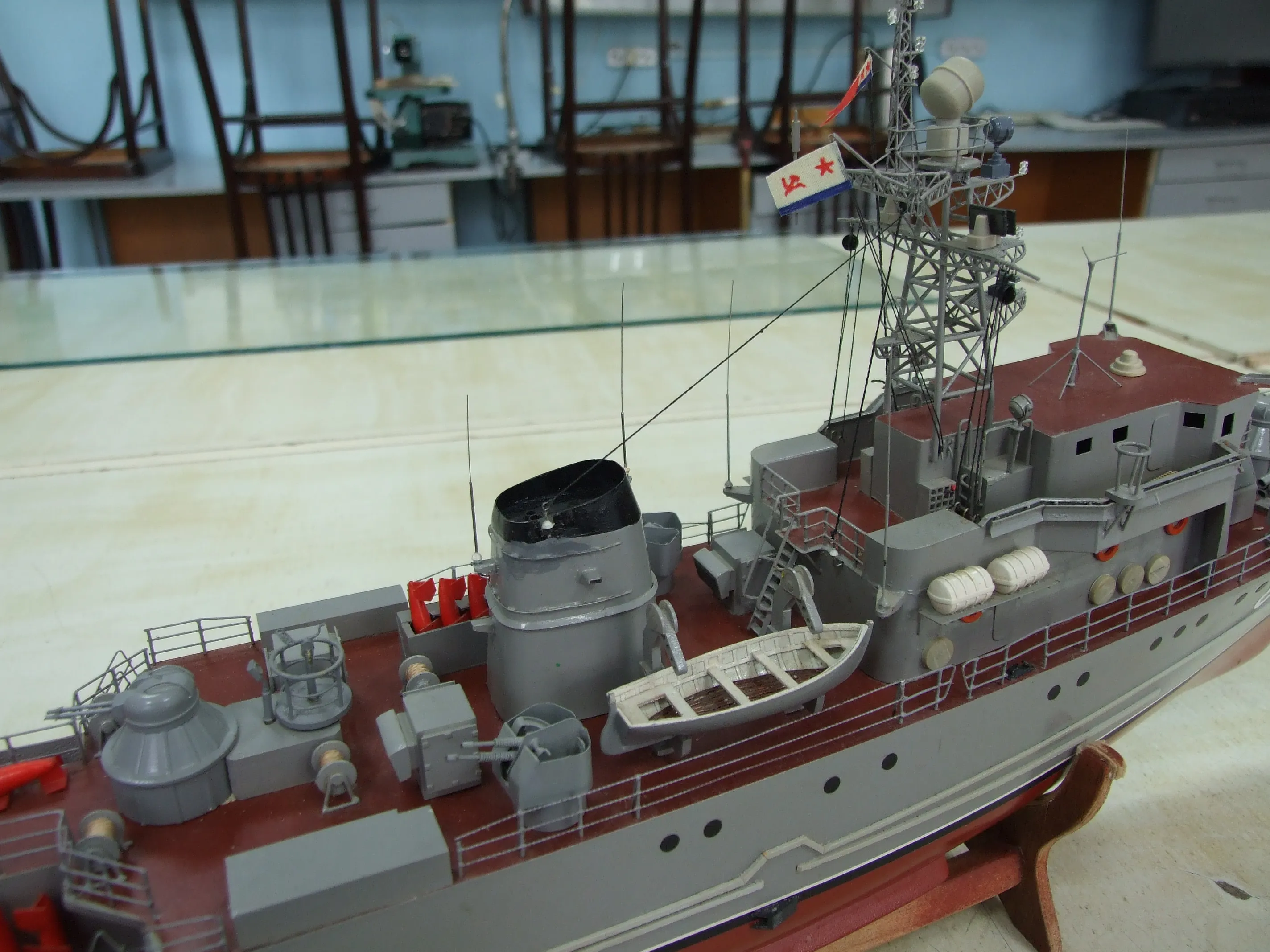 Модель корабля Морской тральщик «Аквамарин» - Верфь на Столе