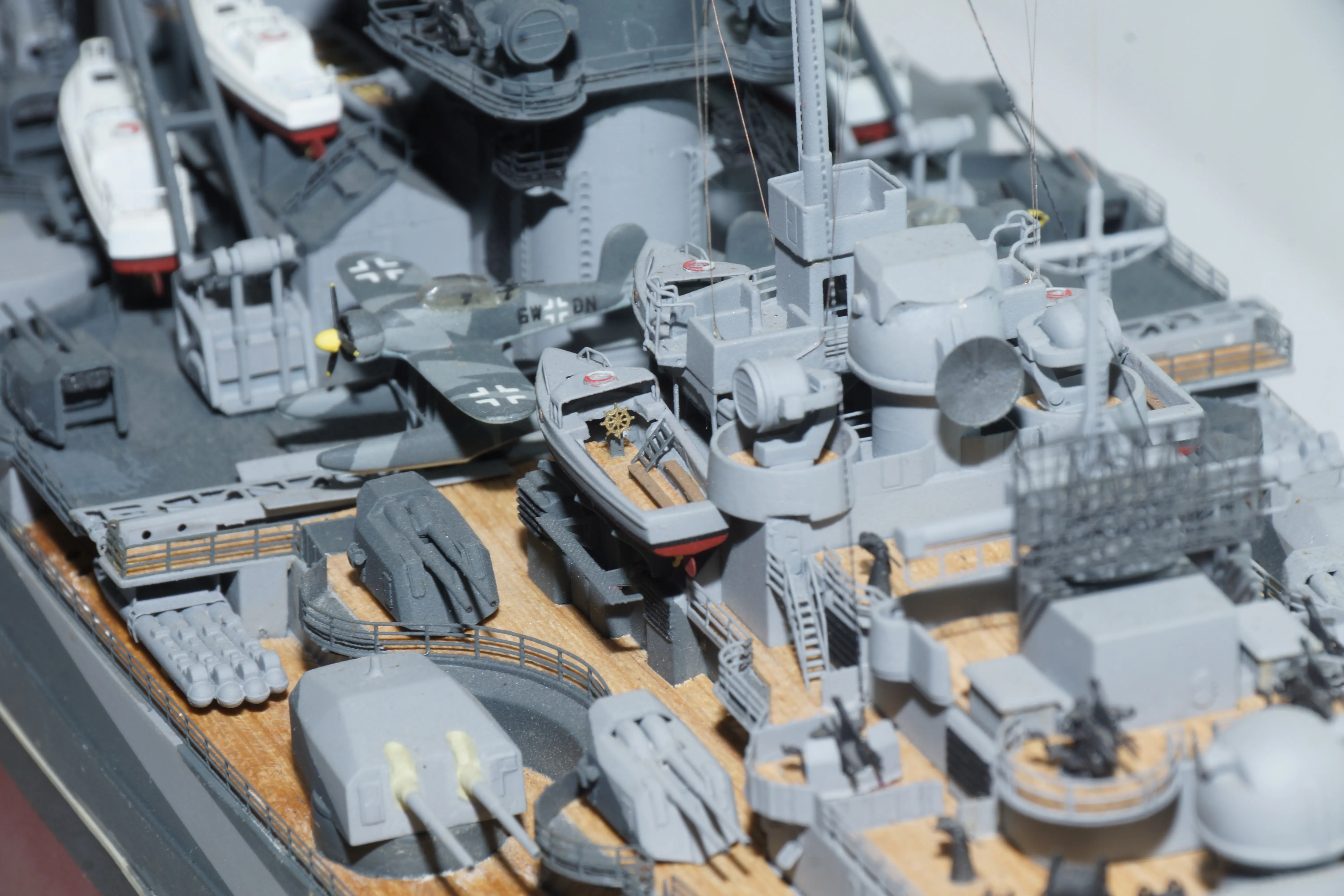 Модель корабля Линкор "Тирпиц" - Верфь на Столе