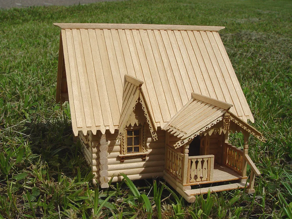 Сторожевой домик, XIX век, 547 деталей + (Стартовый набор инструментов)