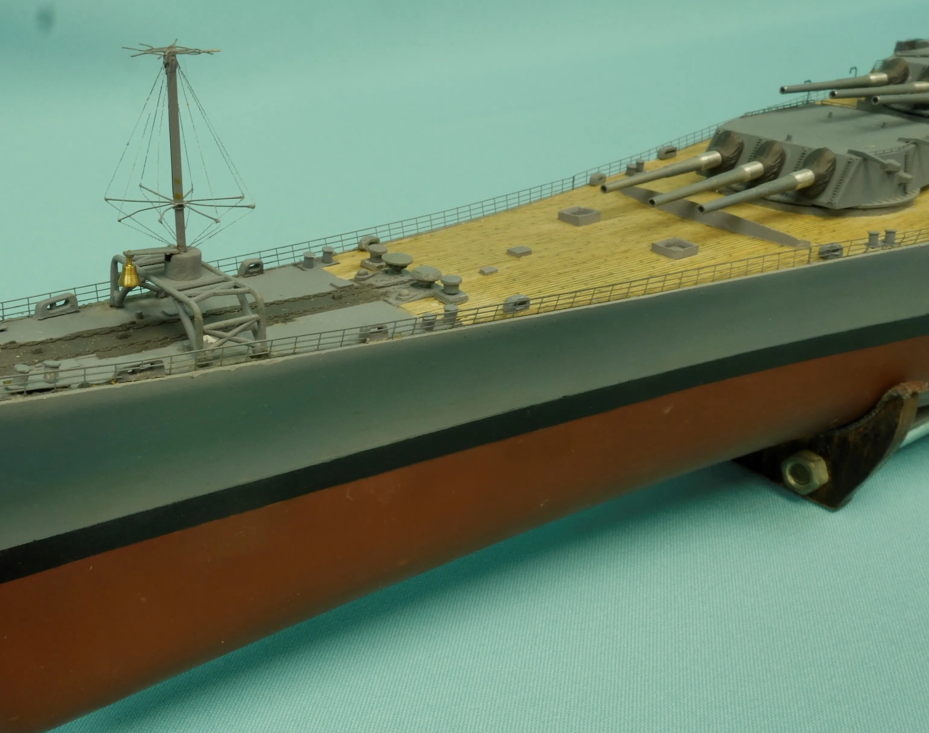 Модель корабля USS «New Jersey» (BB-62) - Верфь на Столе