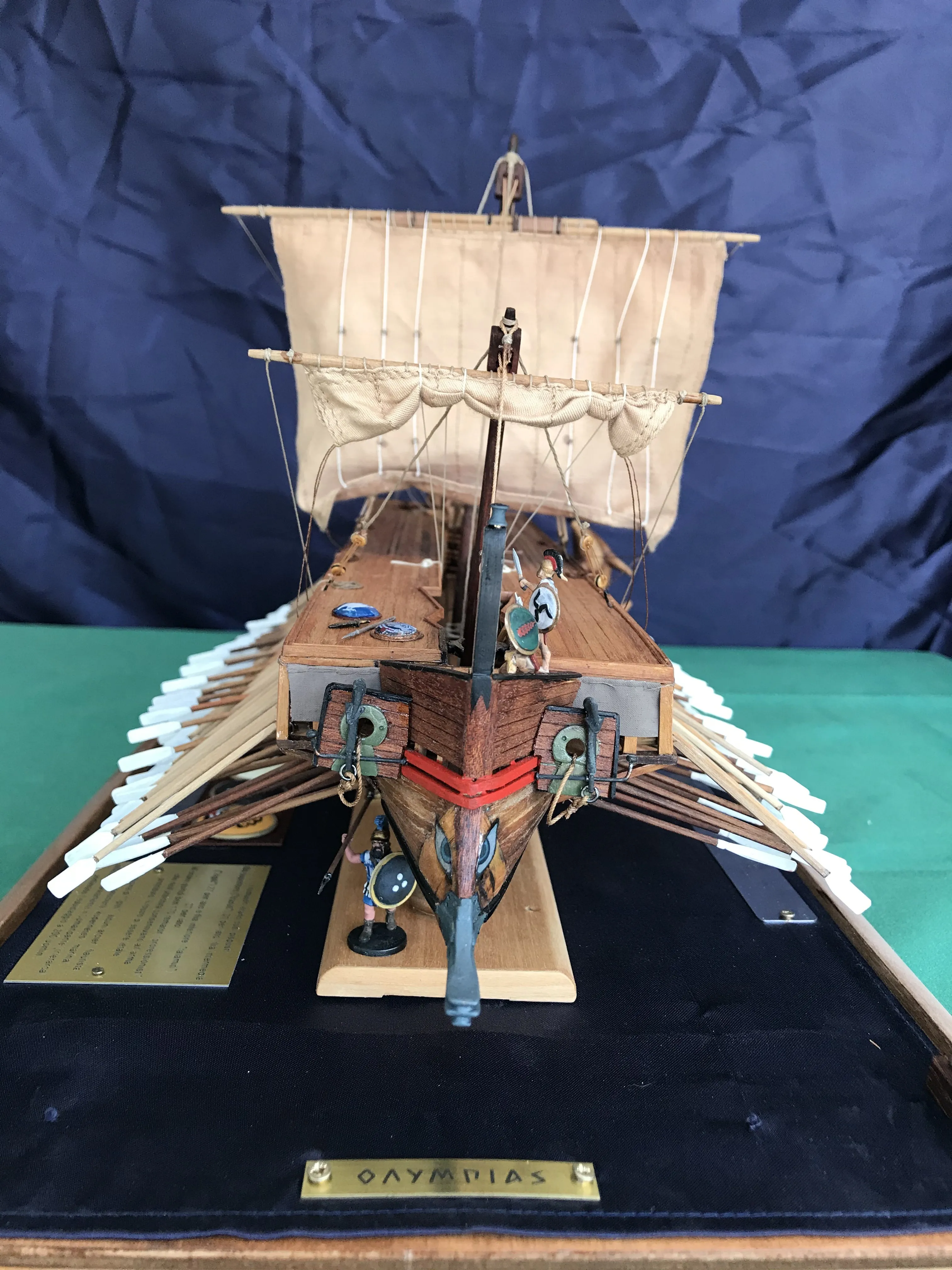 Модель корабля GREEK TRIREME - Верфь на Столе
