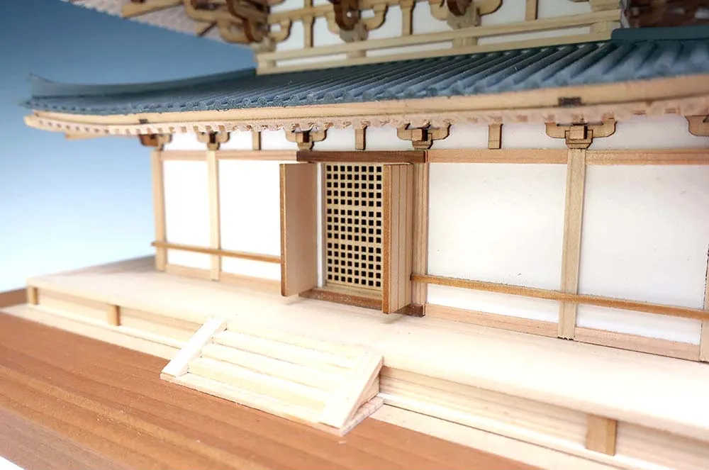 3-х ярусная пагода Yakushiji (восточная) + (Стартовый набор инструментов)