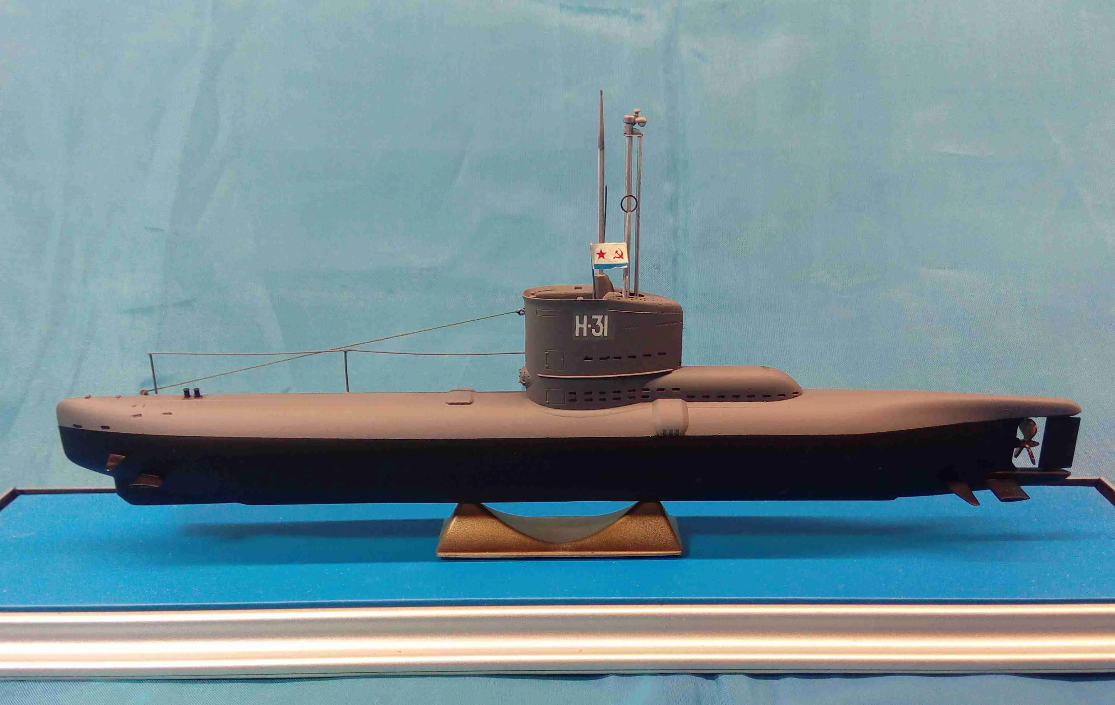 Модель корабля Подводная лодка XXIII серии «Н-31» - Верфь на Столе