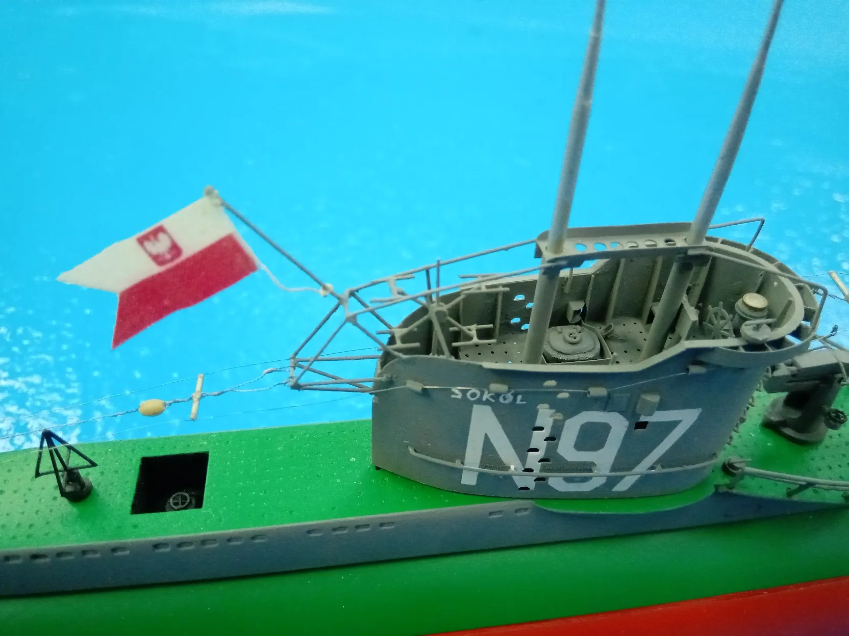 Модель корабля Sokół - Верфь на Столе