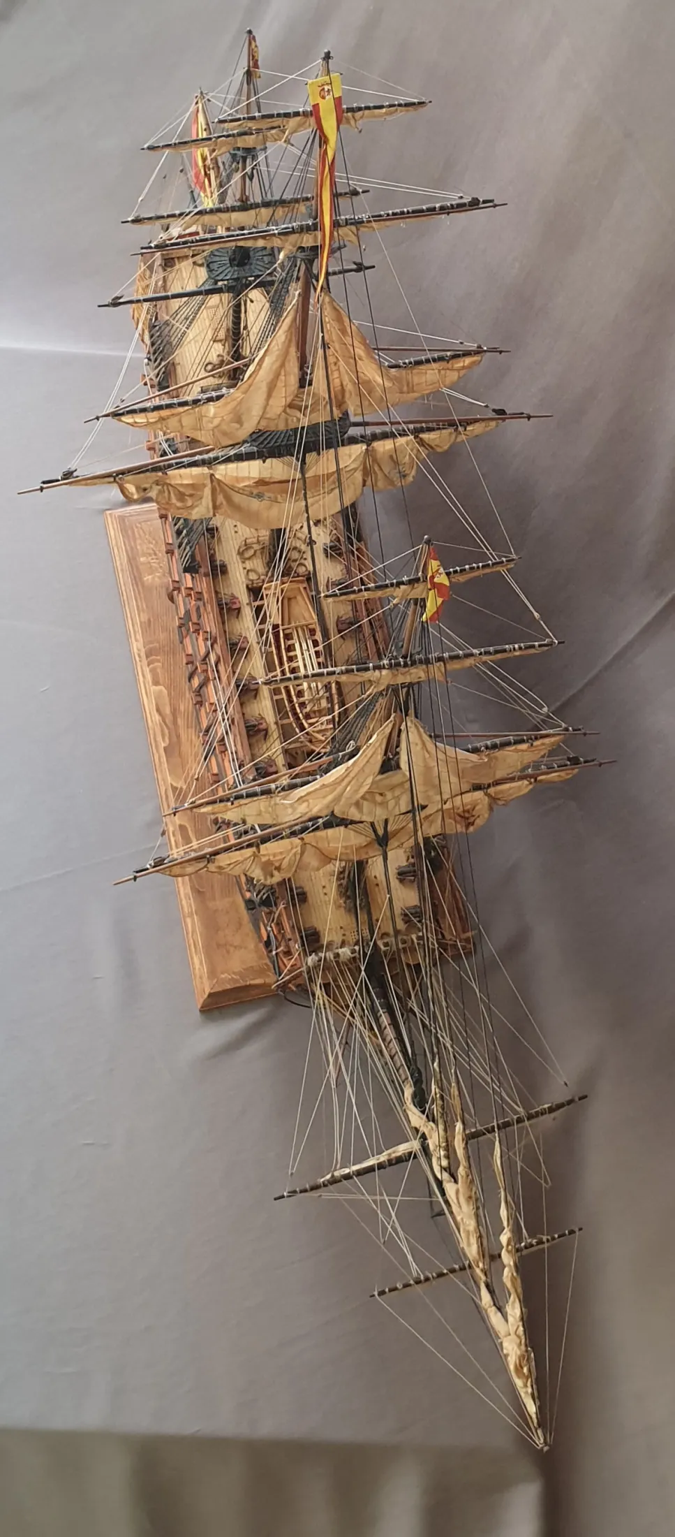 Модель корабля Santisima Trinidad (Испания), 1975 г. - Верфь на Столе