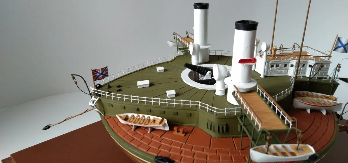 Модель корабля «Вице-адмирал Попов» - Верфь на Столе
