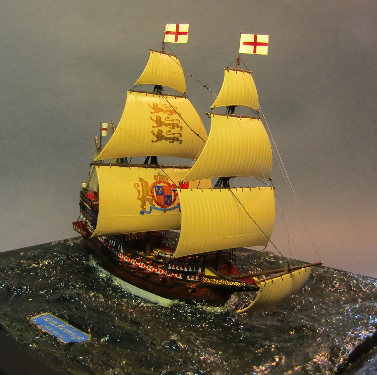 Модель корабля HMS “Revenge” 1577 - Верфь на Столе