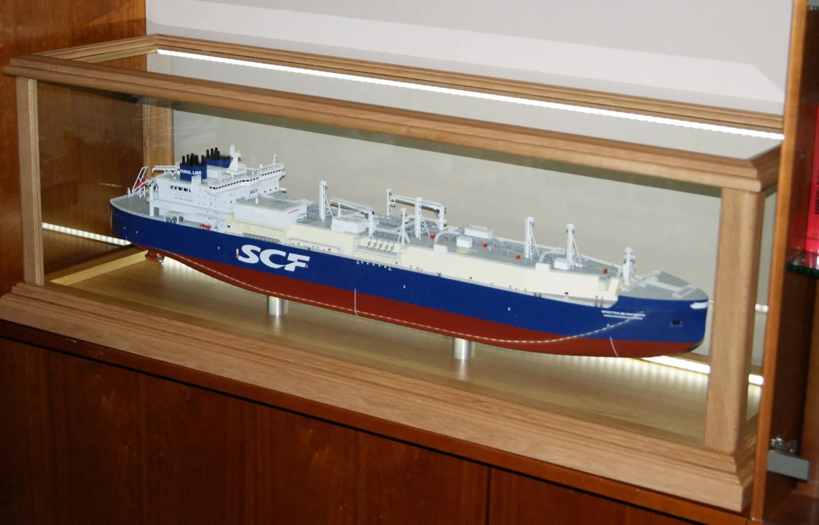 Модель корабля «Кристоф де Маржери» - Верфь на Столе