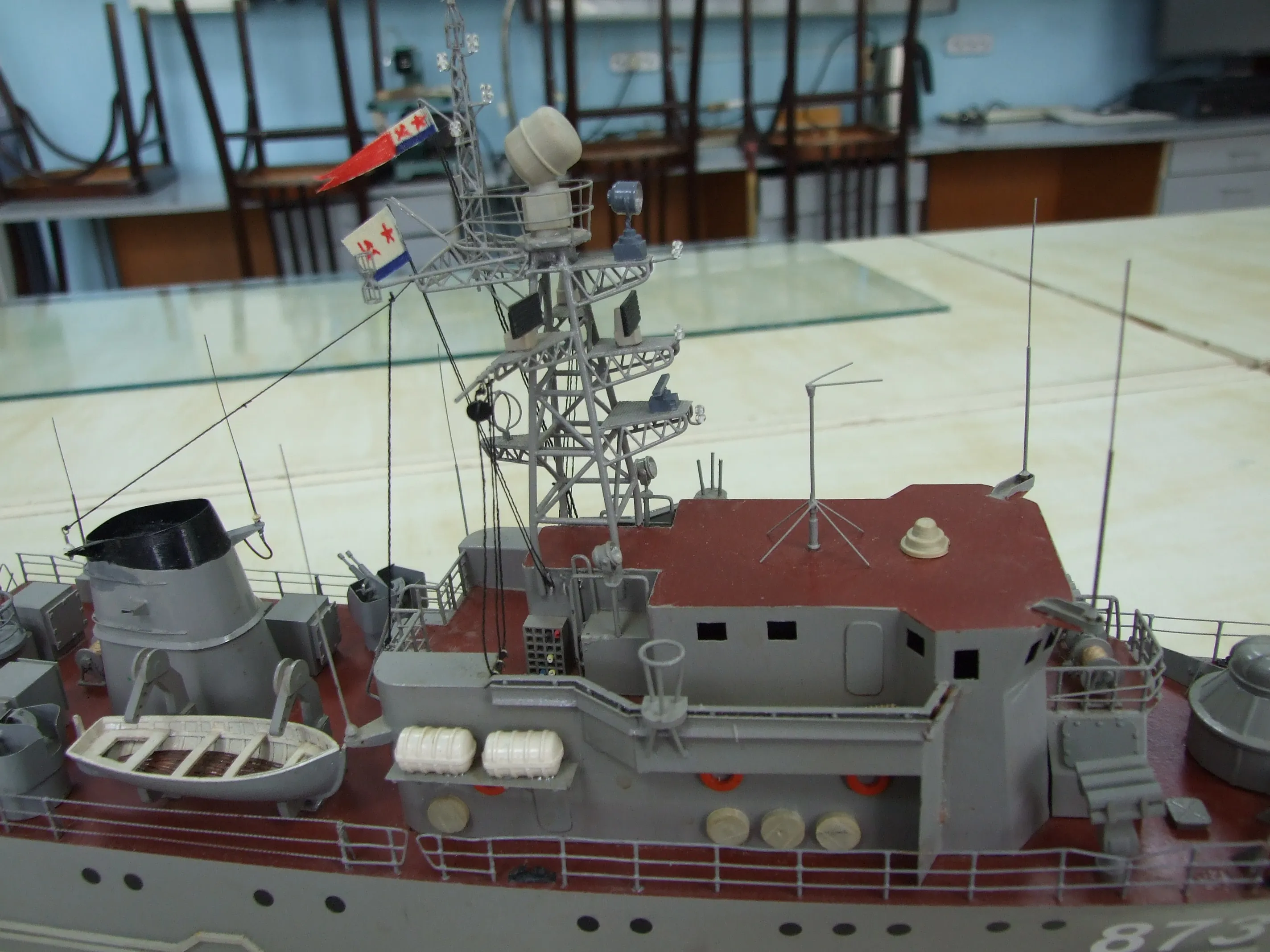 Модель корабля Морской тральщик «Аквамарин» - Верфь на Столе