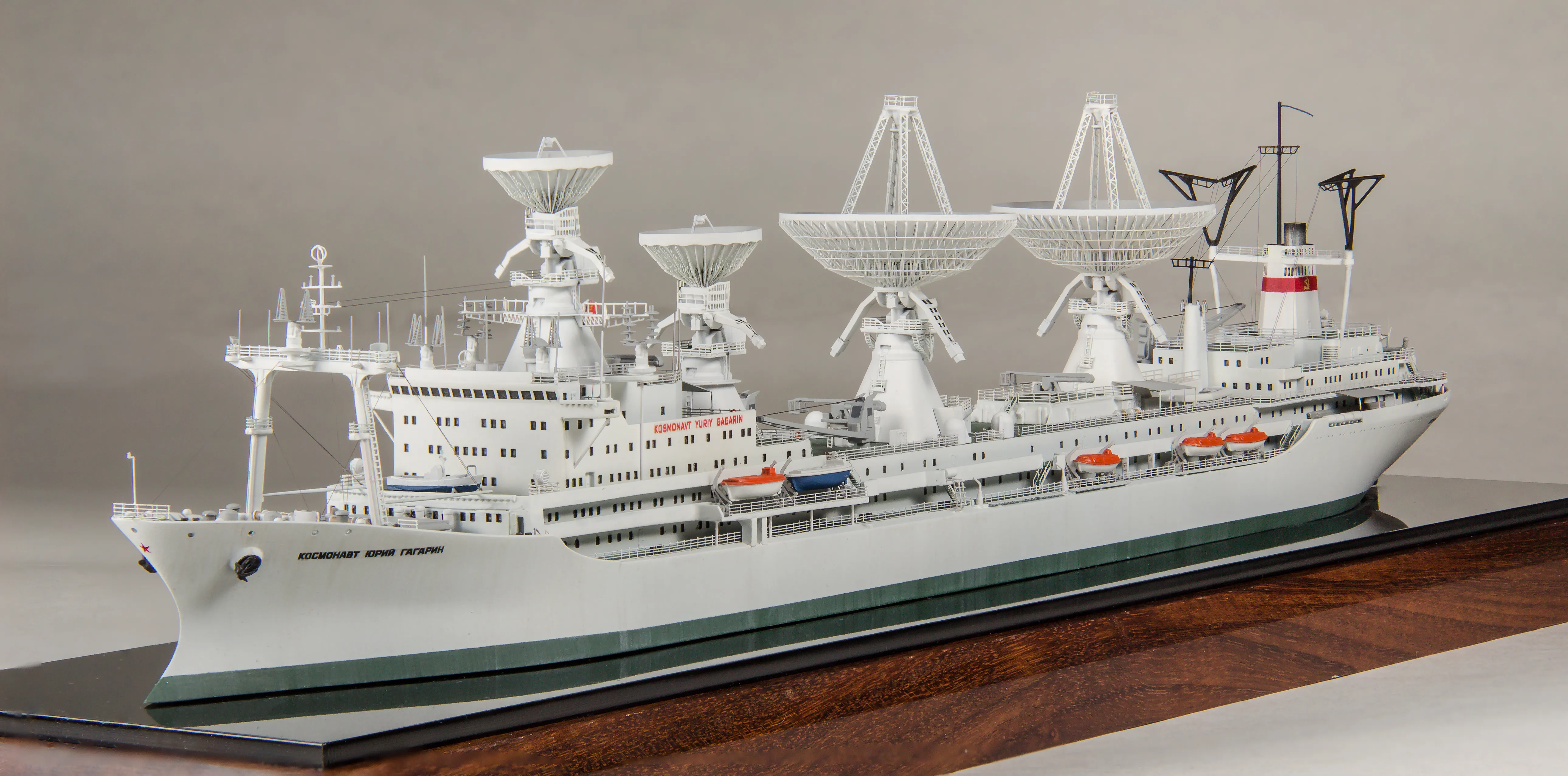 Модель корабля Корабль измерительного комплекса «Космонавт Юрий Гагарин» - Верфь на Столе