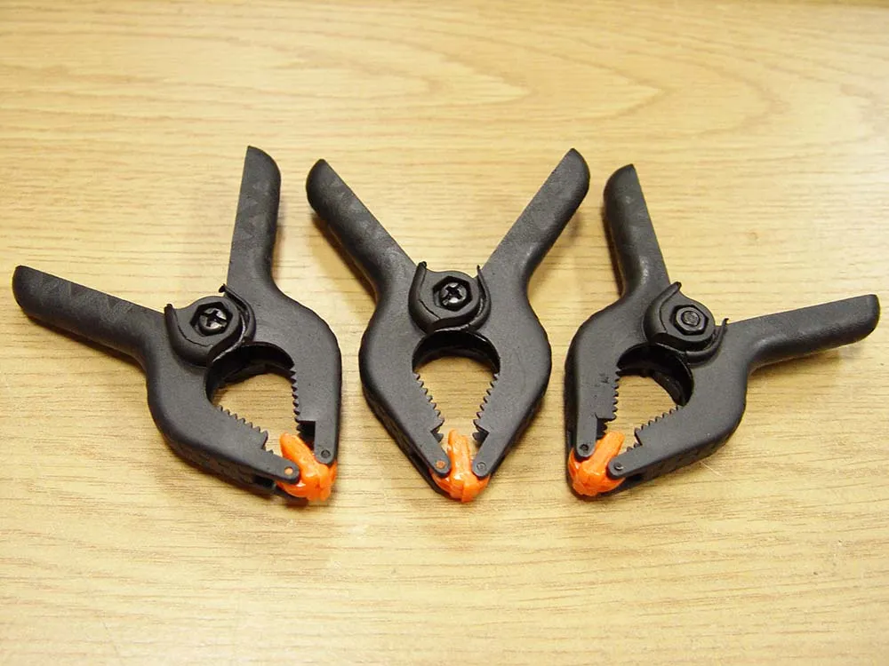 Пластиковый зажим, 40 мм, 3 шт