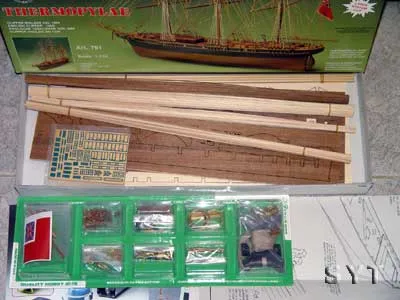 Модель корабля своими руками Thermopylae