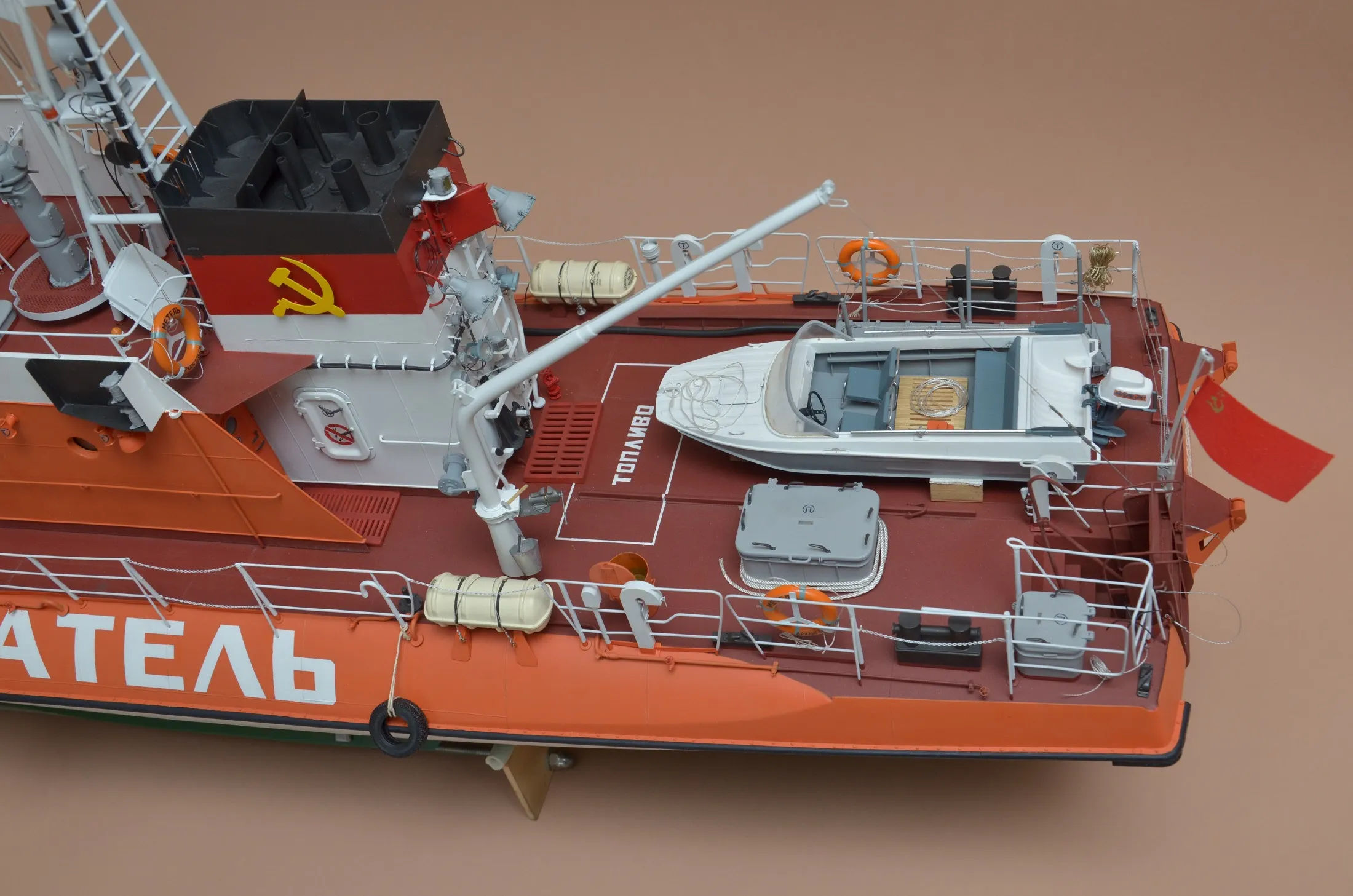 Модель корабля «Метель», проект 1458 - Верфь на Столе