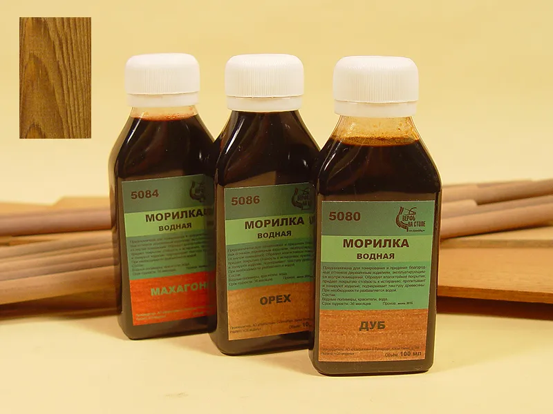 Водная морилка, дуб, 100 мл