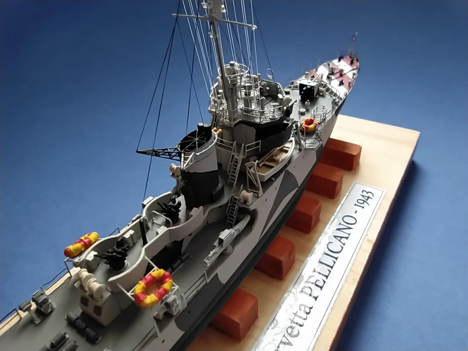 Модель корабля Regia Corvetta Pellicano 1943 - Верфь на Столе