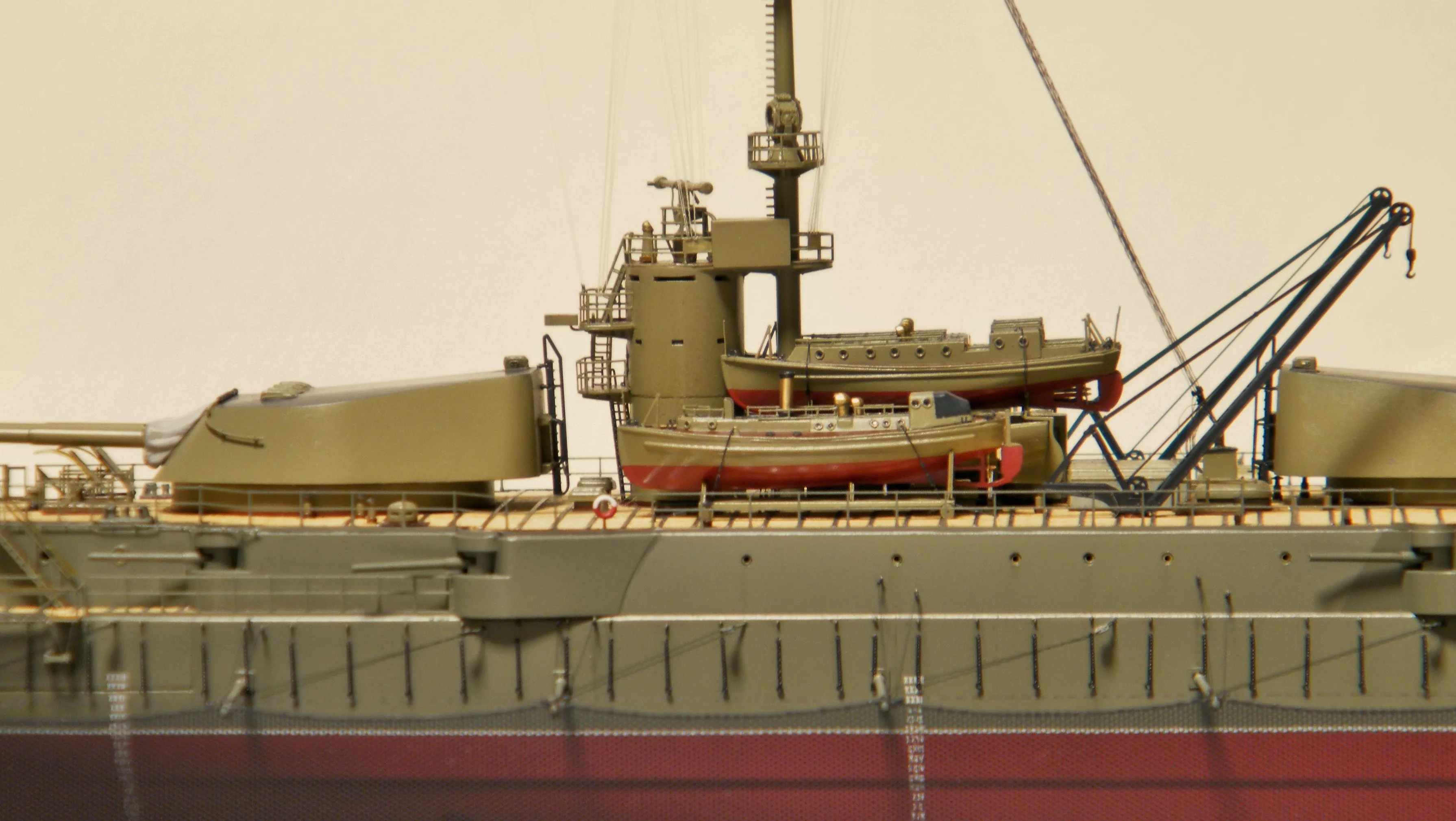 Модель корабля Линкор "Севастополь" начало 1915 г. - Верфь на Столе