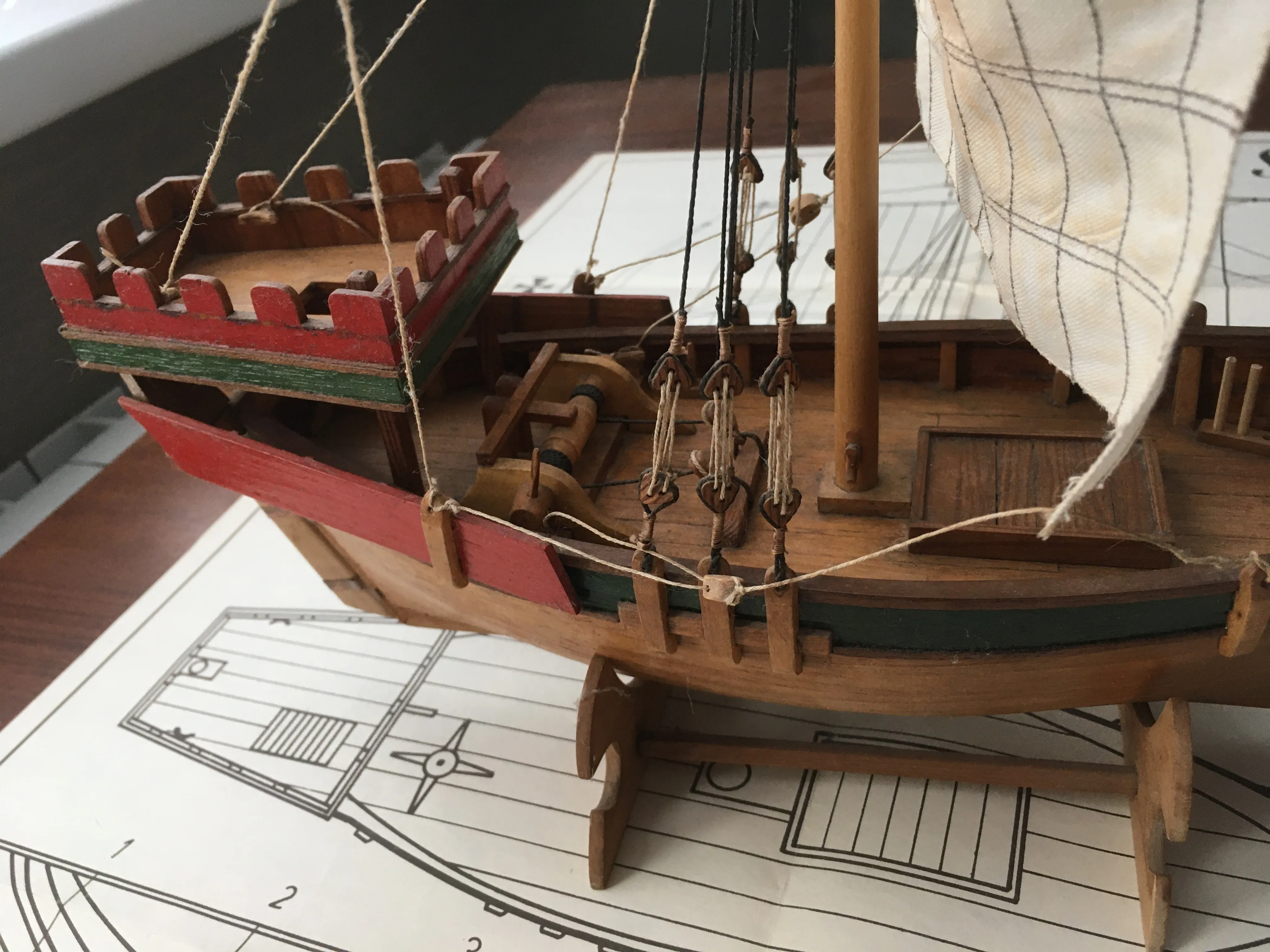Модель корабля Парусное судно «Kogge» - Верфь на Столе