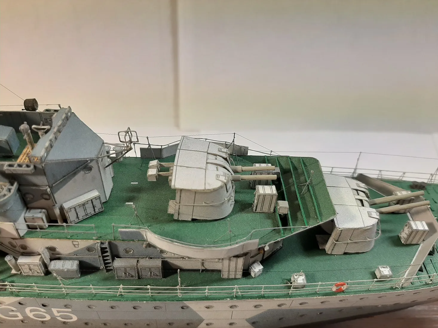 Модель корабля ORP "Piorun" - Верфь на Столе