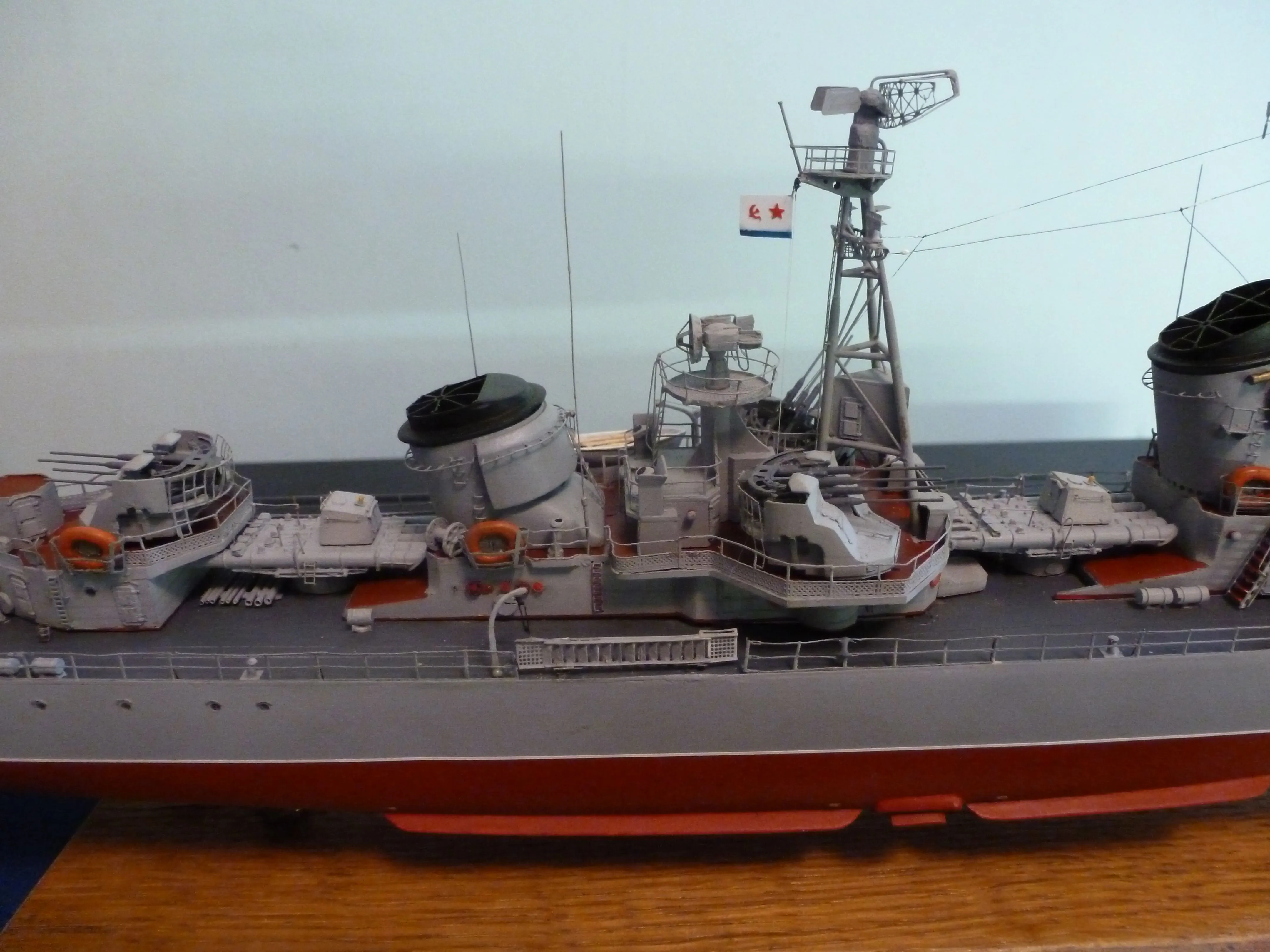 Модель корабля Эскадренный миноносец "Спокойный"  - Верфь на Столе