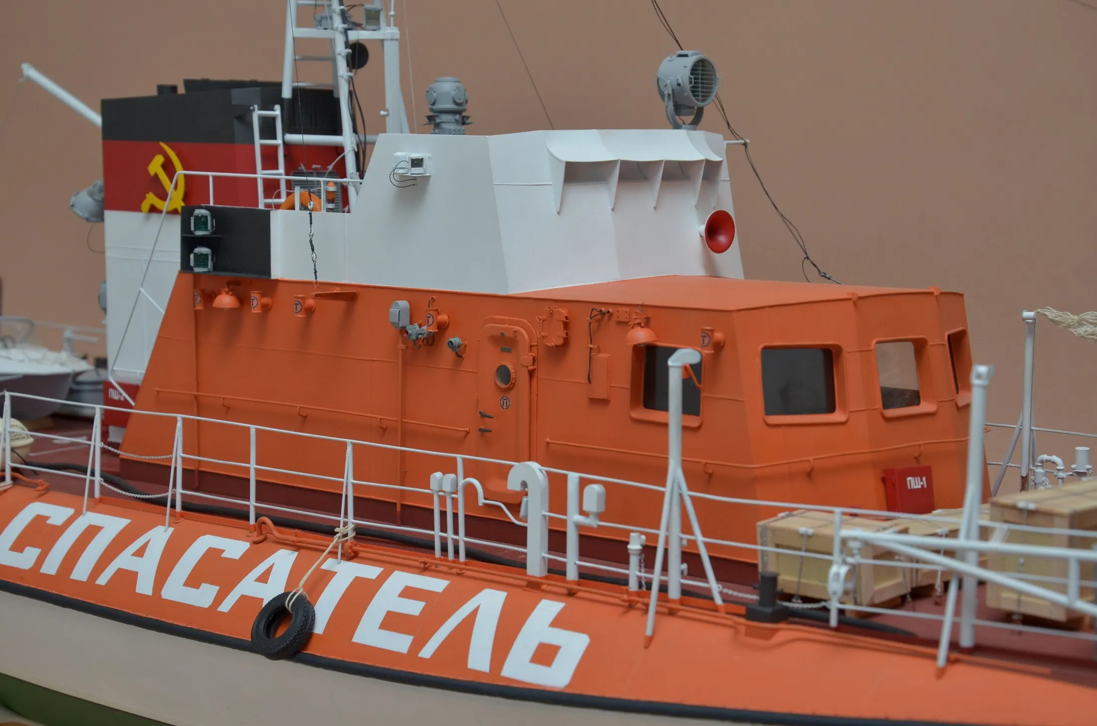 Модель корабля «Метель», проект 1458 - Верфь на Столе